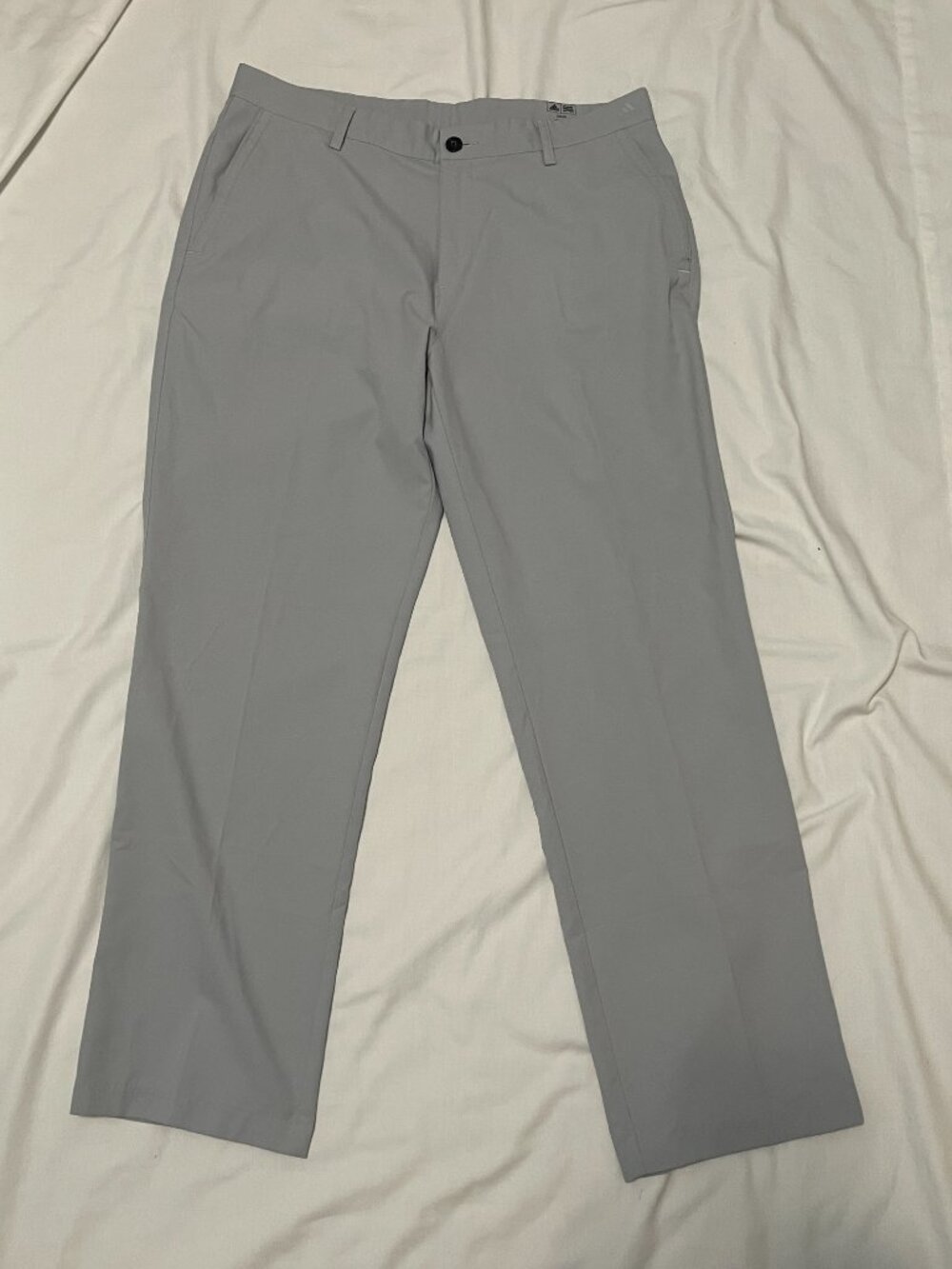 adidas Golf Pants Mens 34/30 Grey AE7005 Preowned